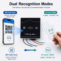 Lector de Tarjetas RFID con Código QR, 13.56MHz, TCP/IP, HTTP, MQTT, UDP, Soporte para Desarrollo Secundario, Control de Acceso