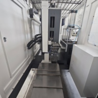 Machine de fraisage CNC 5 axes de qualité industrielle OUWO, perçage et fraisage automatiques verticaux pour fenêtres et portes en aluminium