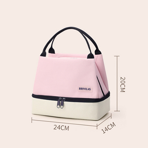 Nueva <span class=keywords><strong>bolsa</strong></span> <span class=keywords><strong>de</strong></span> <span class=keywords><strong>hielo</strong></span> <span class=keywords><strong>de</strong></span> doble capa para picnic, <span class=keywords><strong>bolsa</strong></span> <span class=keywords><strong>de</strong></span> almuerzo <span class=keywords><strong>de</strong></span> picnic <span class=keywords><strong>de</strong></span> gran capacidad, <span class=keywords><strong>bolsa</strong></span> Bento térmica portátil para niñas - Product Image 4