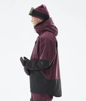 Veste de ski pour homme Oxford imperméable vêtements d'hiver chauds personnalisée pour l'extérieur Veste de snowboard imperméable et respirante Manteau coupe-vent