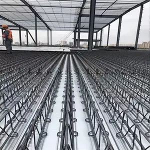Fast Installation Reinforced Steel Bar Lattice Truss Floor Deck For Metal Buildings Low Price