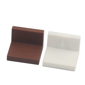 Xinshengfa Thickened Plastic 90 Degree Corner <b>Bracket</b> Shelf Support For Cabinet Modern Simple Design Easy Installation - Product Image 3
