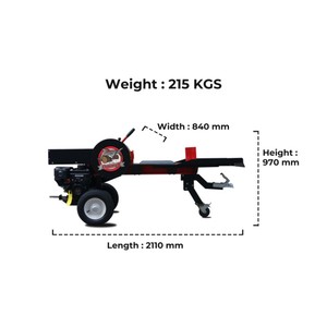 K-maxpower CE, processeur de bois de chauffage professionnel hautement efficace, 7 ch, 34 tonnes de puissance, <span class=keywords><strong>fendeuse</strong></span> de bûches mécanique cinétique - Product Image 3