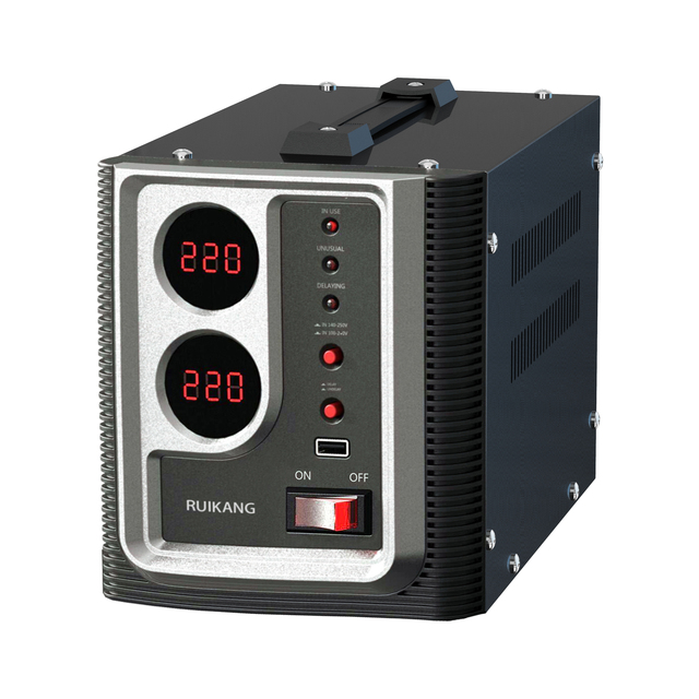 Single Phase Power Supply Voltage Stabilizer 1000VA 1KVA Compensated Automatic Voltage Stabilizer Electricity Saver for Computer