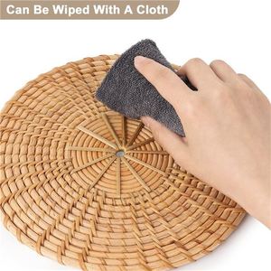 Maison de campagne décor choses étranges maison lune chambre articles <span class=keywords><strong>macramé</strong></span> mur miroir <span class=keywords><strong>suspendu</strong></span> <span class=keywords><strong>Pot</strong></span> Net Macane gland - Product Image 5