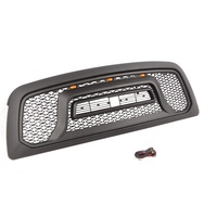 Calandre noire en forme de nid d'abeille, 3 pièces, personnalisée, pour voiture dodge ram 2009, 2013, 1500