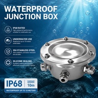 Boîte de jonction industrielle en acier inoxydable résistant à la corrosion IP68 pour l'éclairage extérieur