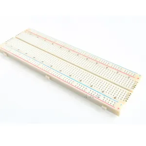 MB-102 830 titik BreadBoard tanpa solder 830 lubang Breadboard koneksi eksperimental