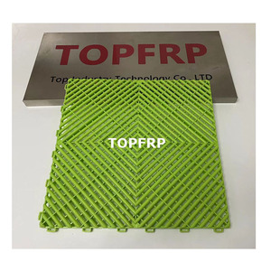 400*400*18mm anti-dérapant PP carreaux de sol de Garage à emboîtement/carreaux de sol de Garage de Drainage en plastique amovible - Product Image 1