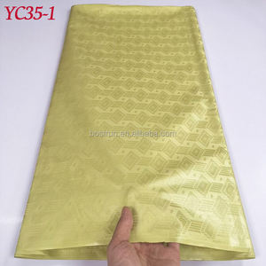 YC35 5 mètres/lot Tissu Bazin Riche Brocart pour Hommes Tissu Doux de Haute Qualité <span class=keywords><strong>Parfum</strong></span>é Bazin Brodé Tissu Africain - Product Image 2