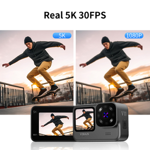 Câmeras de Ação V11 5K Fornecidas de Fábrica com 5K30 FPS, Ultra Alta Definição, Duas Cores e Câmera Esportiva Subaquática À Prova D'Água - Product Image 5
