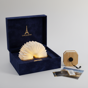Idée de cadeau d'entreprise : Nouvelle invention technologique 2026, idée créative, ODM OEM, <span class=keywords><strong>lampe</strong></span> accordéon intelligente en origami faite à la main, cadeau personnalisé - Product Image 1