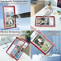 Étui magnétique en métal pour carte de collection de qualité supérieure 35PT, protection de carte PSAed et CGC, étui de protection en métal PSAed