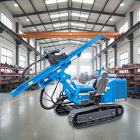 Foreuse rotative diesel haute performance avec boîte de vitesses PLC pour l'exploitation minière du charbon, mobile sur chenilles et roues, personnalisable, prix compétitif