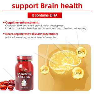 Cápsulas de Aceite de Krill Antártico WXW, Suplementos Dietéticos para Apoyar el Sistema Inmunológico, Producto Premium de Colágeno - Product Image 4