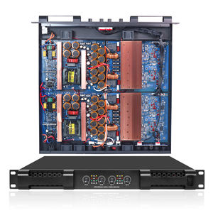 Amplificador de Audio Profesional Clase D, Amplificador de Potencia de 4 Canales, Tamaño 1U, 4*1000W para Equipo de Sonido de DJ - Product Image 1