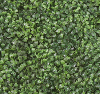 Murs de plantes artificielles de mariage, tapis d'herbe en matière plastique avec type de fleur pour les décorations de mariage