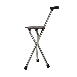 Canne pliante Hai Xiang en alliage d'aluminium avec siège pour la randonnée et le soutien - Product Image 1