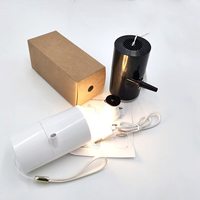 Compresseur d'air portable électrique sans fil pour extérieur, mini pompe à air gonflable en plastique 180L/min Type C pour lit, canapé, bouée de piscine