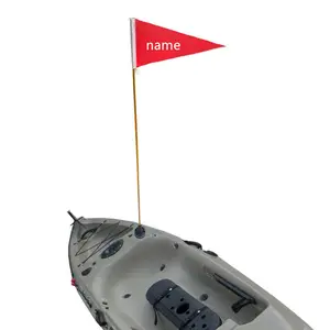 Mât de drapeau de sécurité pliant pour kayak kits de base de montage universel DIY drapeaux pour kayak canoë bateau