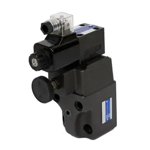 Yuken BSG,BST of BSG-03,BST-03,BSG-06,BST-06,BSG-10,BST-10 solenoid controlled relief valves,pilot operated hydraulic valve