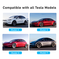 Connecteur de charge Tesla standard Nacs Chargeur EV 16A 32A 40A 50A 80A AC Chargeur Tesla Câble de charge EV