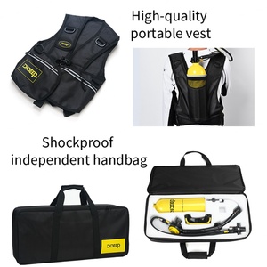 Certified Mini 2LX5000PLUS <b>Scuba</b> Diving Air <b>Tank</b> with High Pressure Goggles and Double Straps Equipment for Boat Dive - Product Image 5