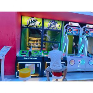 Machine d'arcade de tir à monnayeur pour 2 joueurs, pour enfants, avec jeu de boxe en anglais, pour lieux de divertissement - Product Image 3