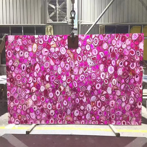 Premium Semi Precious Stone Large Slabs Luxury Natural Gemstone Slabs for High End Home and Commercial Decor - Product Image 6