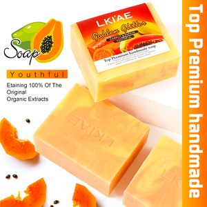 Thái Lan cà rốt chiết xuất tự nhiên Glycerin mạnh mẽ giữ ẩm hữu cơ mặt làm trắng da sáng đu đủ xà phòng - Product Image 3