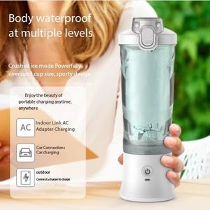Nuevo Exprimidor Impermeable de 600 ml, Exprimidor Eléctrico Inalámbrico Portátil y con Asa para Colgar, Vaso Exprimidor Pequeño para el Hogar, Recargable por USB - Product Image 2