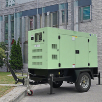 Harga Genset Diesel Mobile Silent yang Dapat Disesuaikan 100Kva 200Kva 80Kva 50Kva 40Kw 30Kva 20Kw
