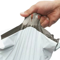 Emballage en plastique biodégradable, sac en papier compostable écologique, pochette bio-zippée pour envoi postal