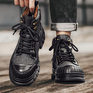 Botas Térmicas Unisex de Invierno, de Cuero Genuino, Impermeables, con Suela Gruesa, Cómodas, con Entresuela Acolchada, EVERGREEN - Product Image 2