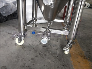 KUNBO 300L 3 BBL Pas Cher En Acier Inoxydable Fermenteur Conique Unitank - Product Image 6