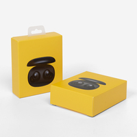 Boîte en carton pliable personnalisée pour l'expédition d'écouteurs, de produits électroniques, de casques, emballage rigide, boîte en papier