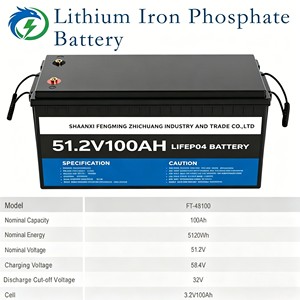 แบตเตอรี่ 48V 51.2V 100Ah ลิเธียม LiFePO4 แบบกึ่งแข็ง สำหรับรถกอล์ฟ ปรับแต่งได้ 6000 รอบการใช้งาน รับประกัน <span class=keywords><strong>3</strong></span> ปี - Product Image 2