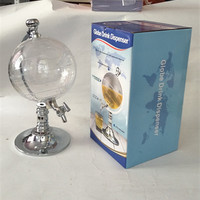 Verseur de vin et distributeur de boissons en forme de globe 3,5 L pour la maison et les bars |   Outils de barman |   Style minimaliste |   Modèle NPB207