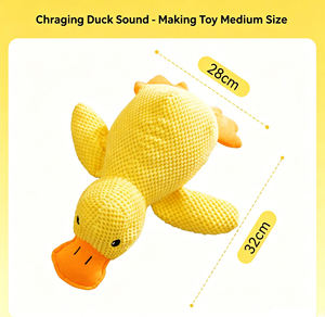 Juguete de Peluche de Pato Calefactor con Sonidos Divertidos para Mascotas - Product Image 2