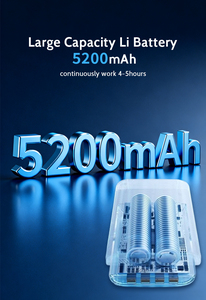 Professionelle Wiederaufladbare Beinmassage-Sportmaschine 5200mAh 8 <span class=keywords><strong>Massage</strong></span>-Modi Erholungs-Pumpstiefel mit Luftkompressions-Ärmeln Therapie - Product Image 4