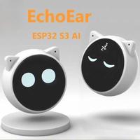 EchoEar ESP32 S3 AI Cat Development Board dengan Layar LCD 1,85 inci Robot Obrolan Hewan Peliharaan Lucu N32R16 Untuk Xiaozhi