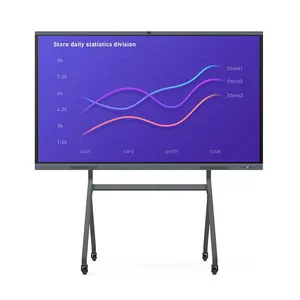 Hushida Big Size Interactieve Touch Elektronische Digitale Smart Blackboard Voor Onderwijs