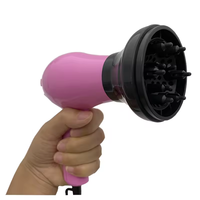 Sèche-cheveux portable mini puissant Link Beauty 1200W avec moteur AC et concentrateur, idéal pour l'extérieur, les camping-cars et les voyages, alimentation véhicule, garantie 1 an