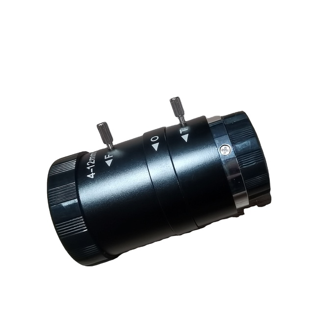 Varifocal Lens 4-12mm Cctv Lens Fixed Iris F1.6 CS Mount Megapixel Camera Lens