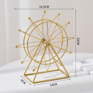 En gros, Jouet scientifique de physique à mouvement perpétuel doré, type Pendule à billes et Roue de Ferris Nordique, pour l'équilibre, matériel pédagogique scolaire - Product Image 5