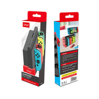 Base de Carga 4 en 1 con Indicador LED IPega PG-9186 con USB 2.0 para Controles de Nintendo Switch