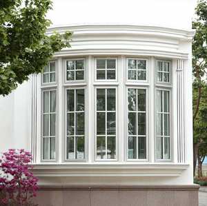 Fenêtre à <span class=keywords><strong>baie</strong></span> en aluminium Sunnysky North America NFRC avec double vitrage trempé transparent pour cuisine et jardin - Product Image 1