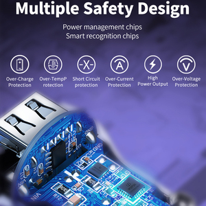 Mini 100W USB xe Thuốc lá nhẹ hơn nhanh chóng sạc xe sạc đa cổng PD Loại C xe Sạc <span class=keywords><strong>adapter</strong></span> cho iPhone Samsung - Product Image 6