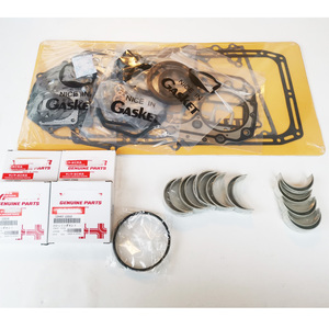 Per parti di escavatore <span class=keywords><strong>YANMAR</strong></span> 4 tne88 Kit di guarnizioni Complete per fascia di pistone guarnizione testata cuscinetto Conrod principale - Product Image 1
