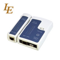 Probador de Cables LAN RJ45 de Alta Calidad, Resistente a la Humedad, con Certificación CE ISO, Herramientas de Hardware, 1 Año de Garantía, LE LE-tl468